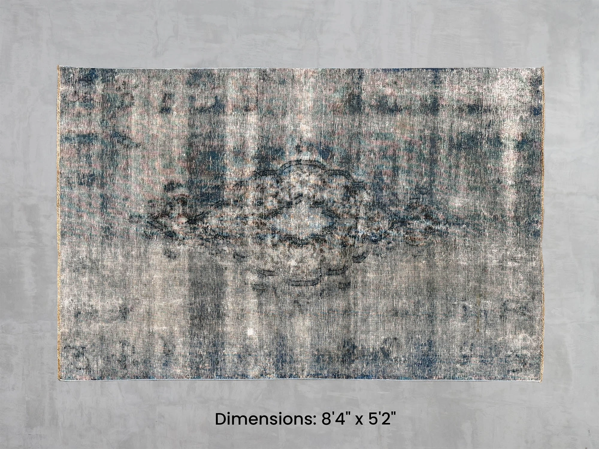 Namaste Rug -  Light Blue 8'4" x 5'2" modern fashion carpet