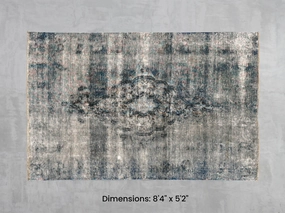 Namaste Rug -  Light Blue 8'4" x 5'2" modern fashion carpet