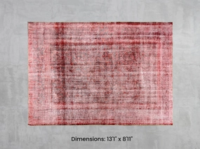 Namaste Rug -  Red 13'1" x 8'11" modern fashion carpet