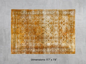 Namaste Rug -  Yellow 11'7" x 7'8" modern fashion carpet