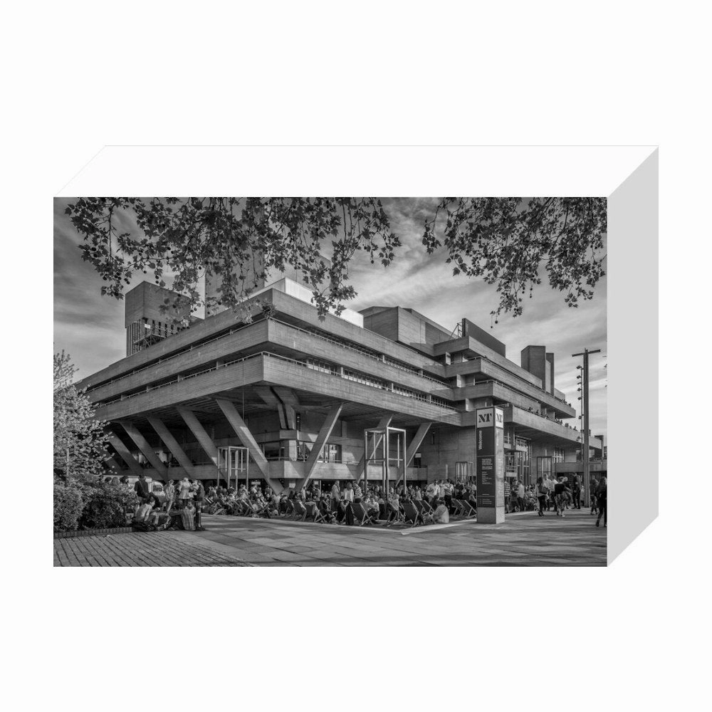 National Theatre Black and White Print
