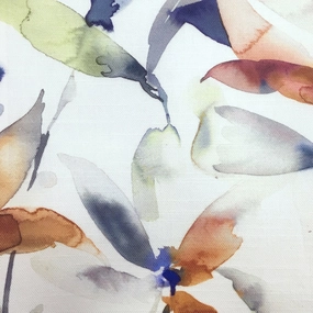 Naura Printed Cotton Fabric (By The Metre) Clementine elegant table cloth  