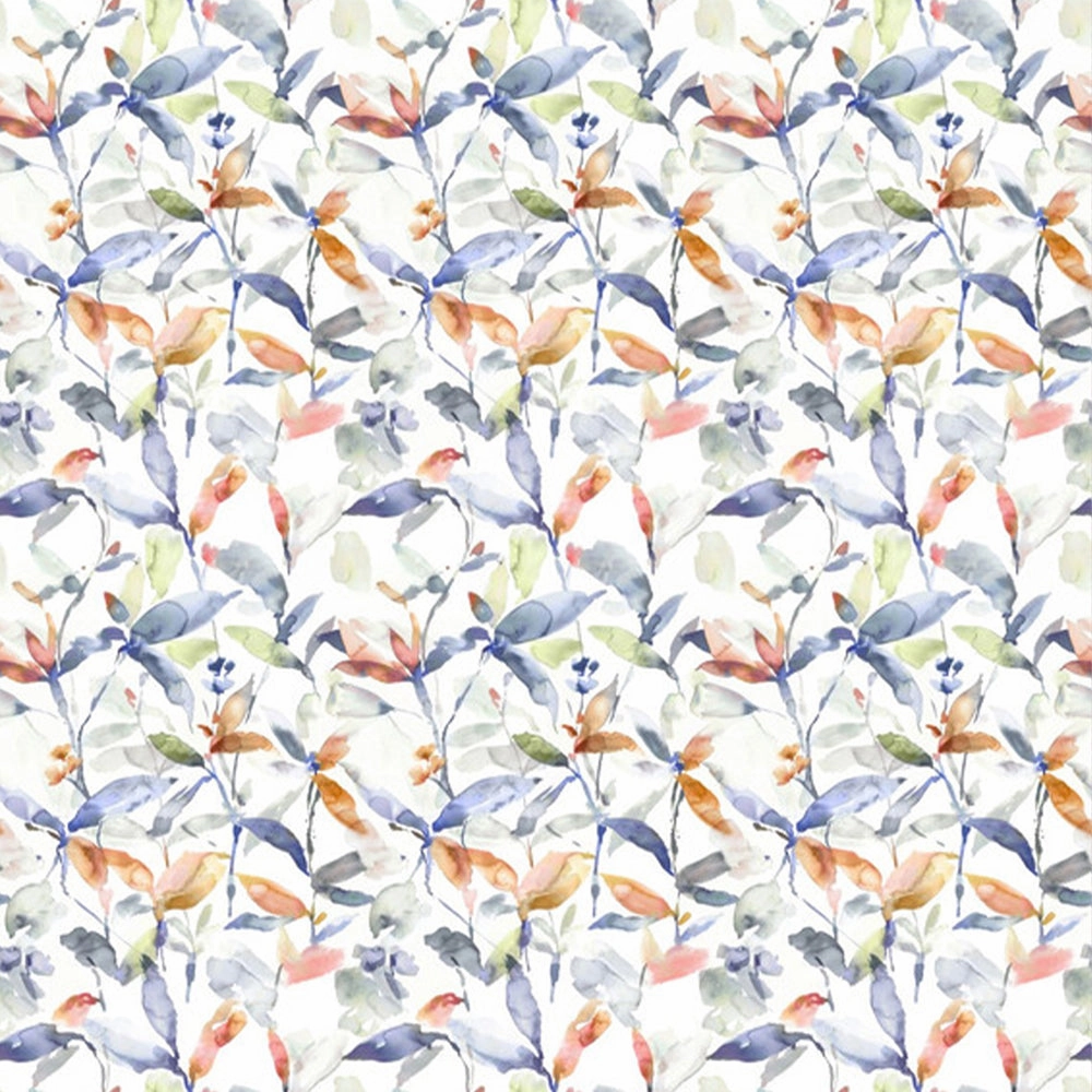 Naura Printed Cotton Fabric (By The Metre) Clementine Natural
