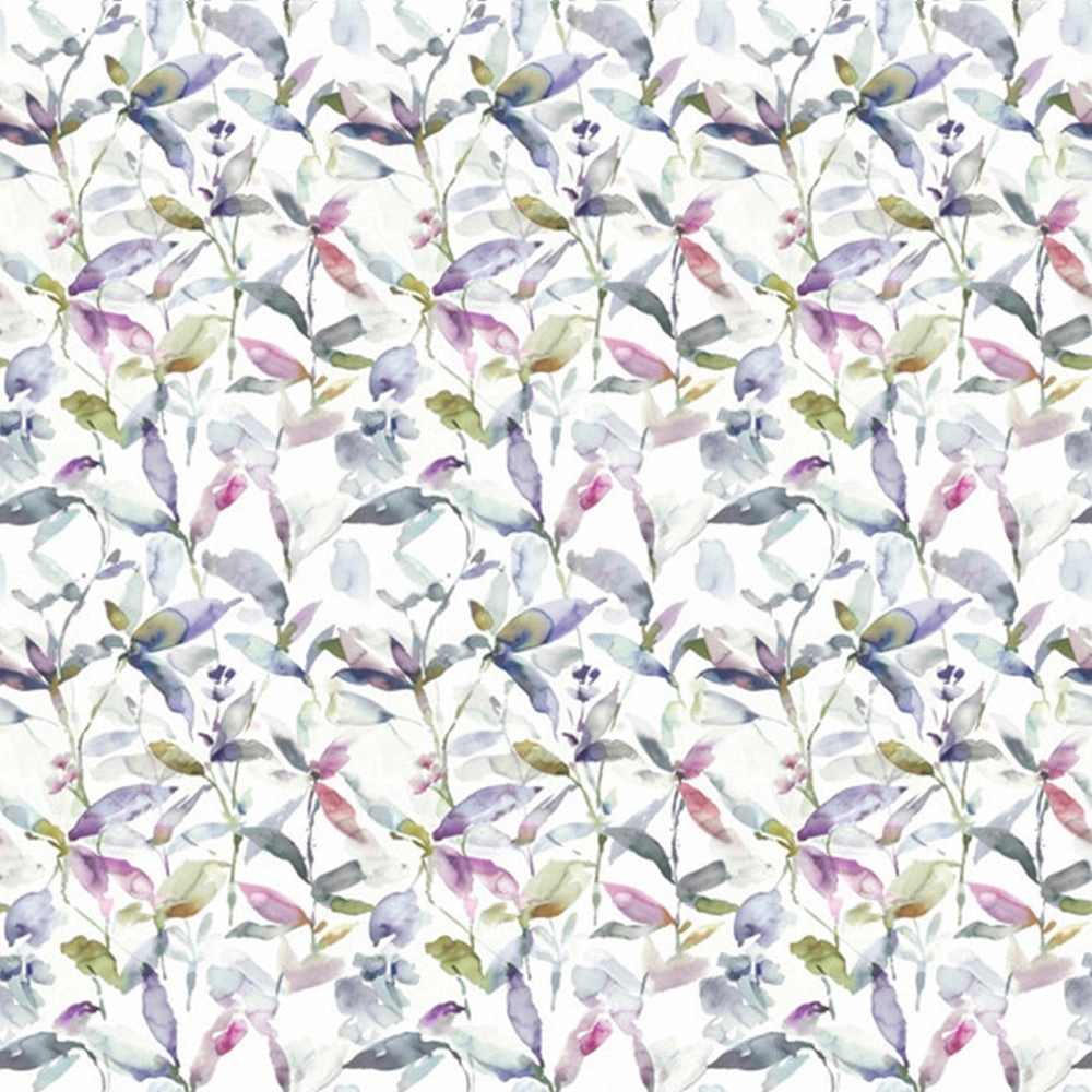Naura Printed Cotton Fabric (By The Metre) Fig Natural