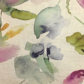 Naura Printed Cotton Fabric (By The Metre) Summer Natural elegant table cloth  