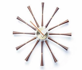 Nelson Spindle Clock modern art object