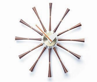 Nelson Spindle Clock modern art object