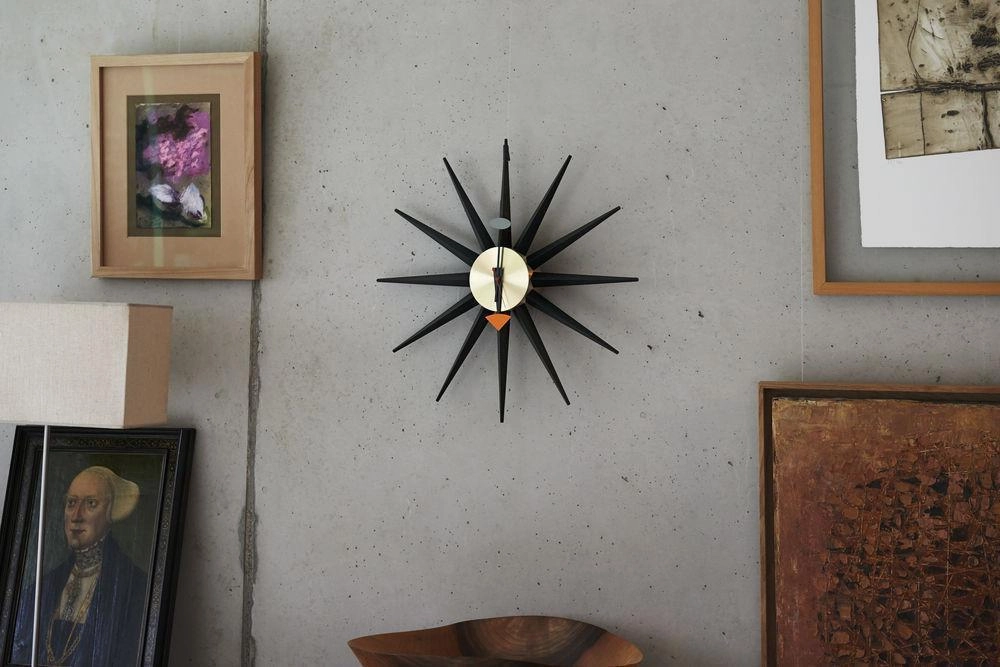 Nelson Sunburst Clock