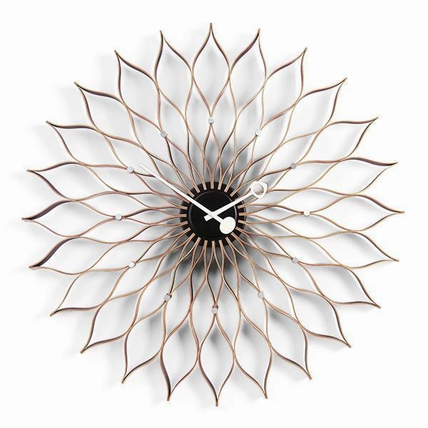 Nelson Sunflower Clock modern art object