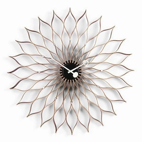 Nelson Sunflower Clock modern art object