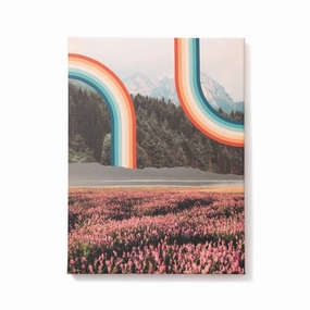 Neo Nostalgic Artboard Rainbow framed wall decor