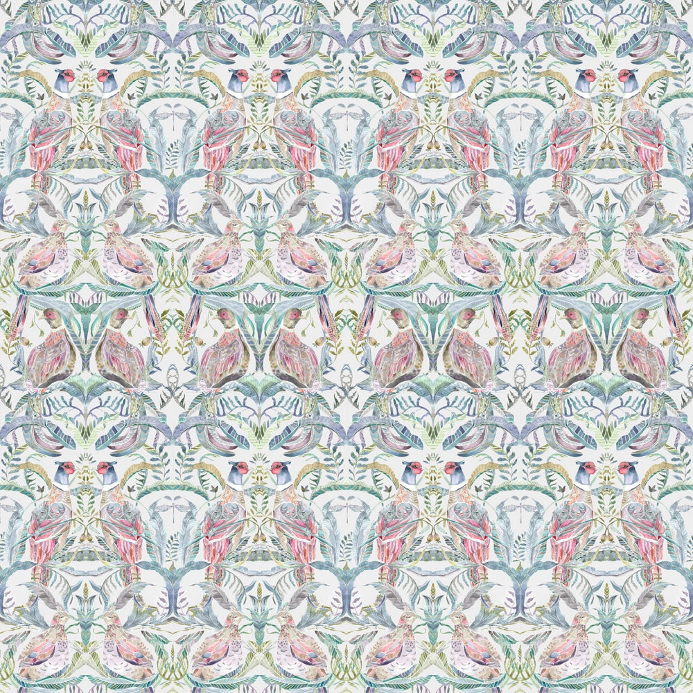 Netherton Printed Cotton Fabric (By The Metre) Loganberry
