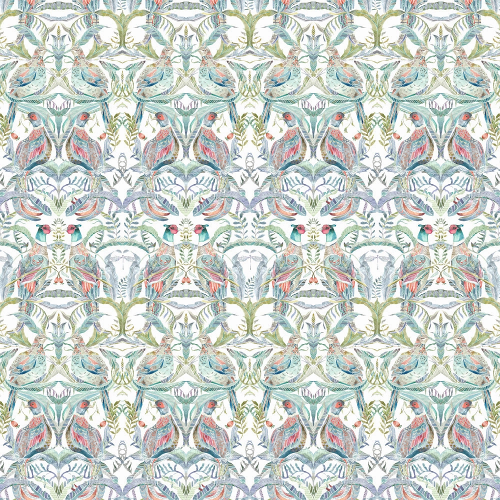 Netherton Printed Cotton Fabric (By The Metre) Pomegranate