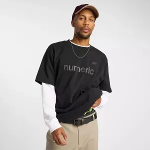 NEW BALANCE - NUMERISCHES BAUMWOLL-T-SHIRT