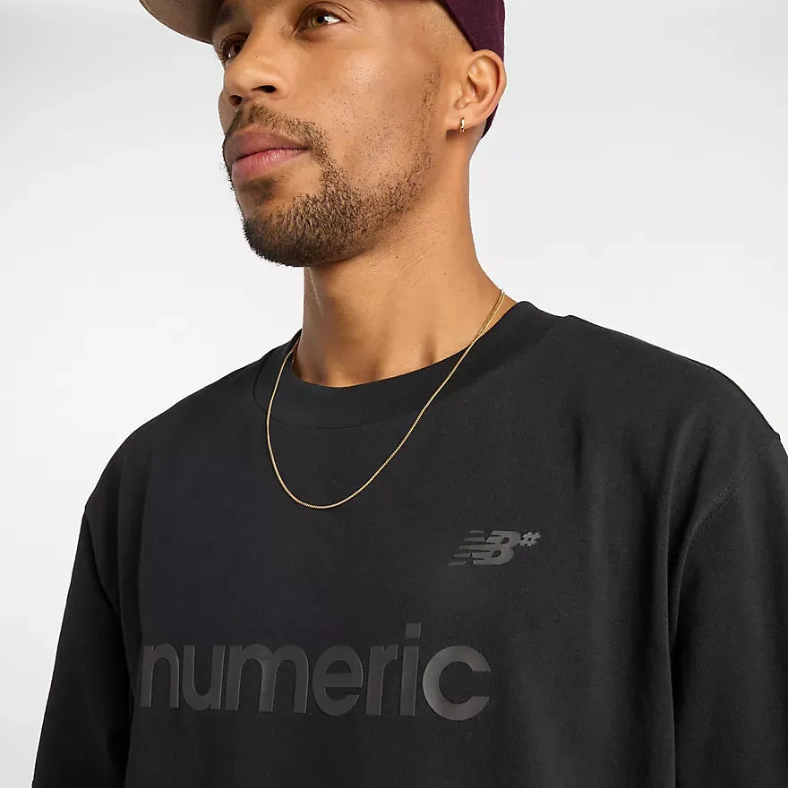NEW BALANCE - NUMERISCHES BAUMWOLL-T-SHIRT
