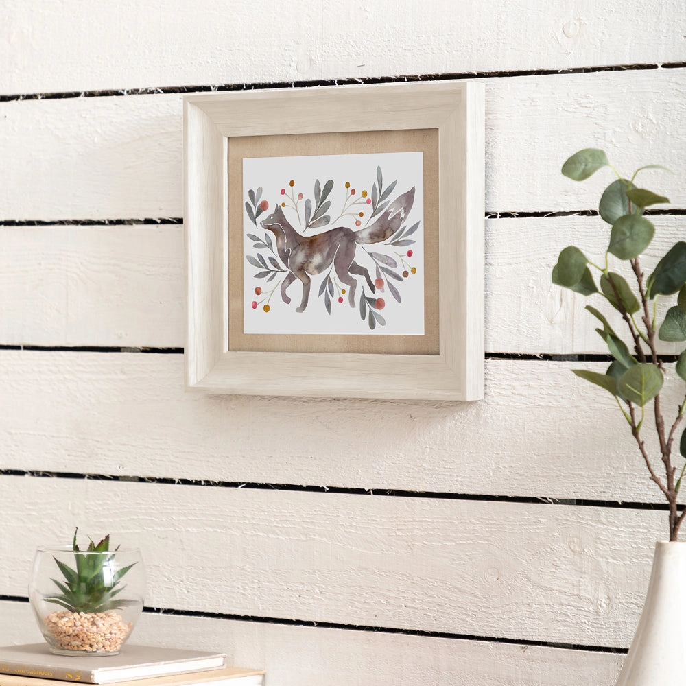 Nishiki Framed Print Birch/Mulberry
