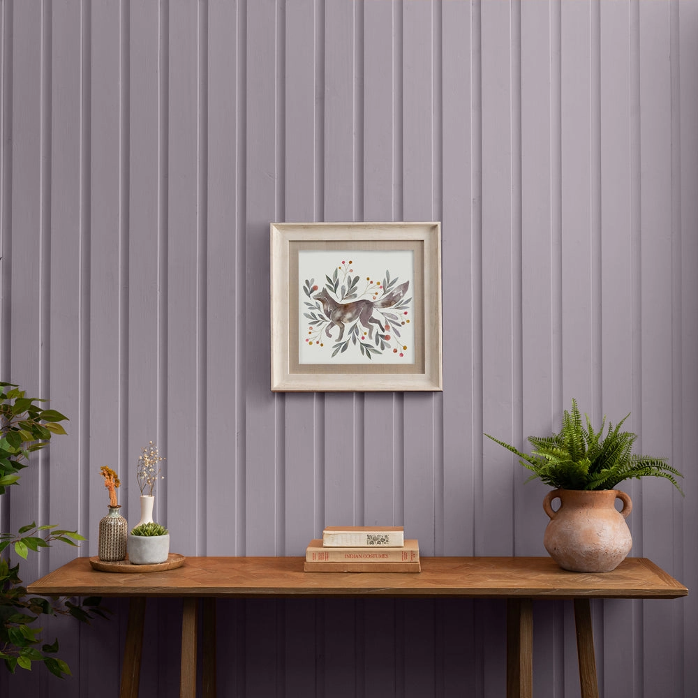 Nishiki Framed Print Birch/Mulberry