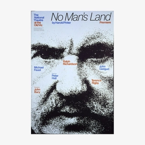 No Man's Land 1975 Print aesthetic poster wallpaper