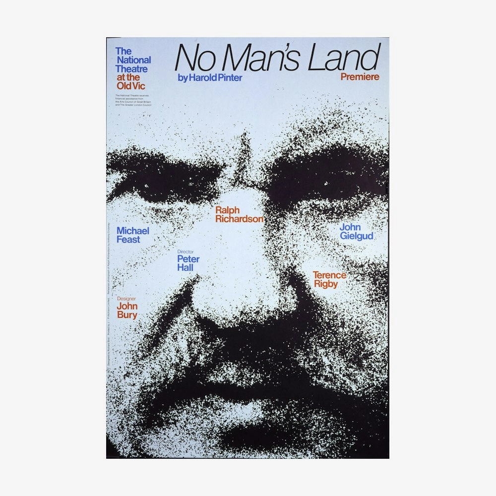 No Man's Land 1975 Print aesthetic poster wallpaper