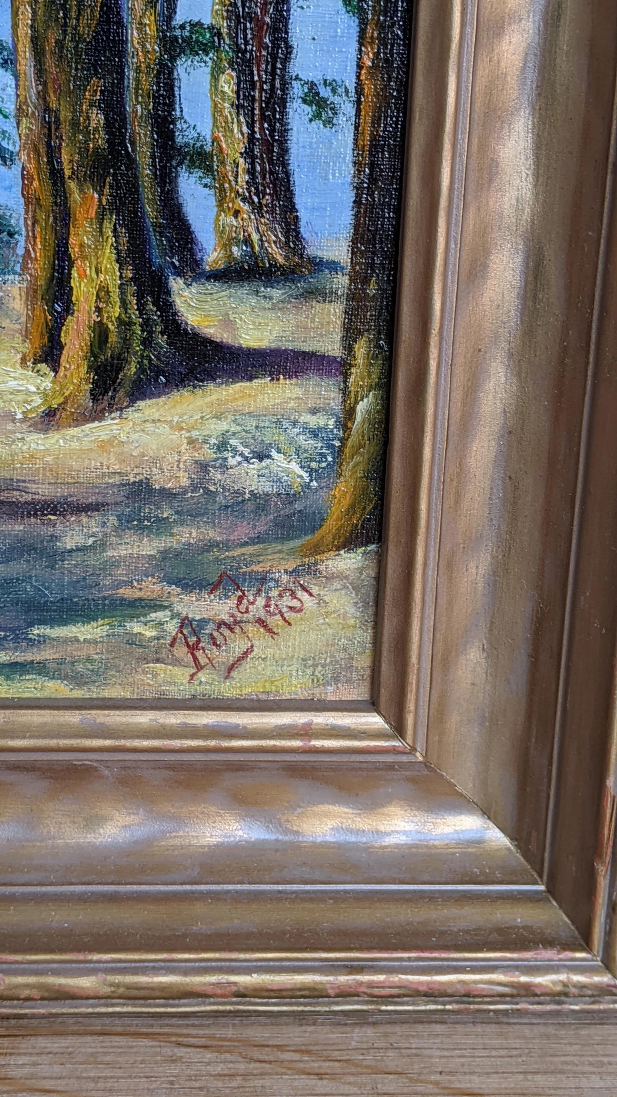 NORTHERN LAKES MOUNTAIN PAINTING