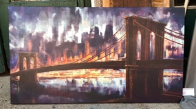 NOT OLD BRIDGE PAINTING classic mural painting