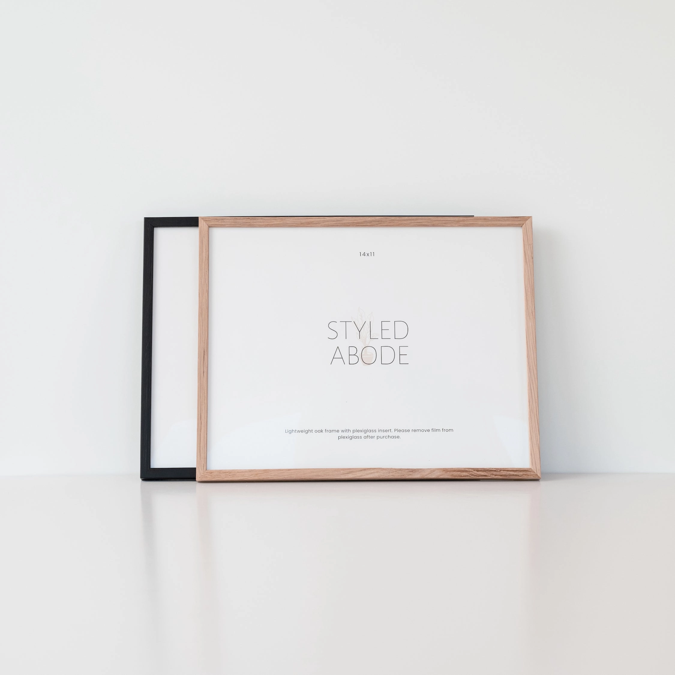 Oak Poster Frame framed wall decor
