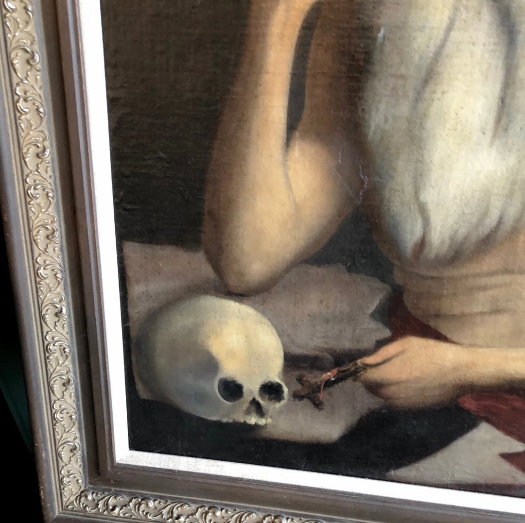 OIL PAINTING OF SAINT JEROME