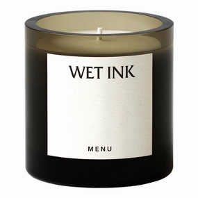 Olfacte Scented Candle - Wet Ink modern art object