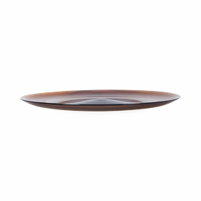Ombre Glass Platter elegant wall decor