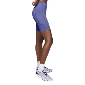 Über Damen Performance All Day Bewegungstights Shorts - Heidelbeerfarbene On Cloud Schuhe