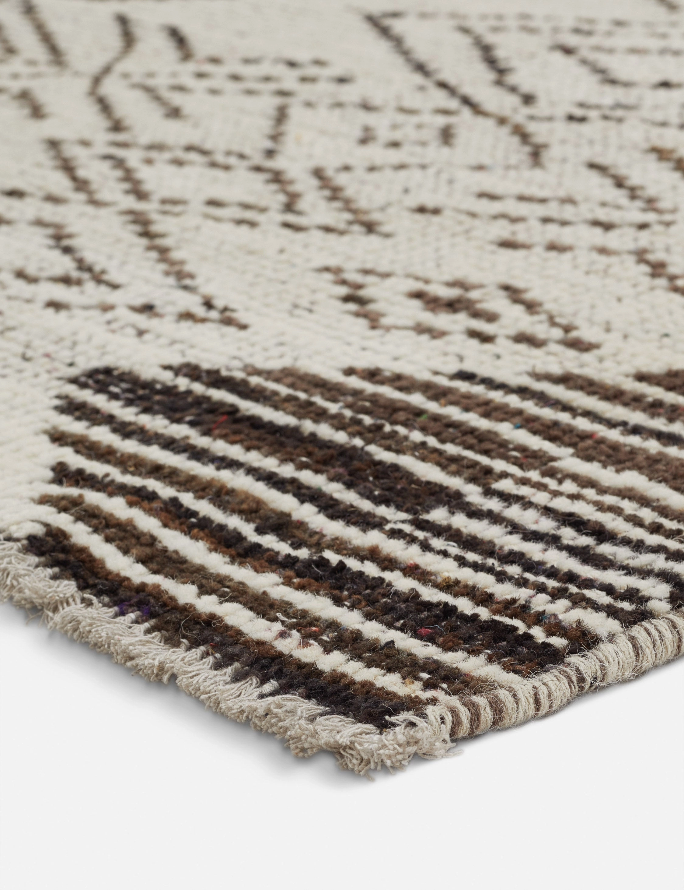 One-of-A-Kind Moroccan-Style Hand-Knotted Wool Rug No. 3, 6' x 8'8"