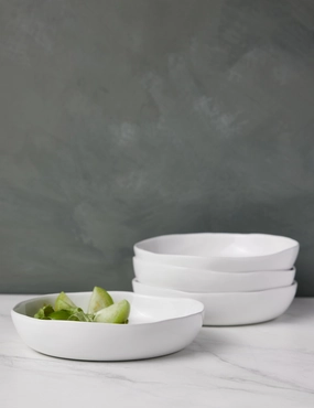 Organic Low Bowl, (Set of 4) by Hawkins New York decorative tabletop item