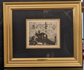 ORIGINAL SIGNED HELIOGRAV BY PIERRE-AUGUSTE RENOIR interior room decor