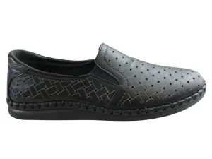 Orizonte Arlita Damen Europäische Bequeme Leder Freizeitschuhe Orizonte Schuhe