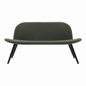 Orlando Wood Bench modern art object