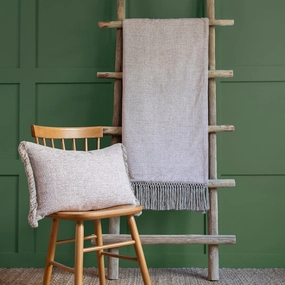 Oryx Woven Throw Heather patterned fashion rug  
