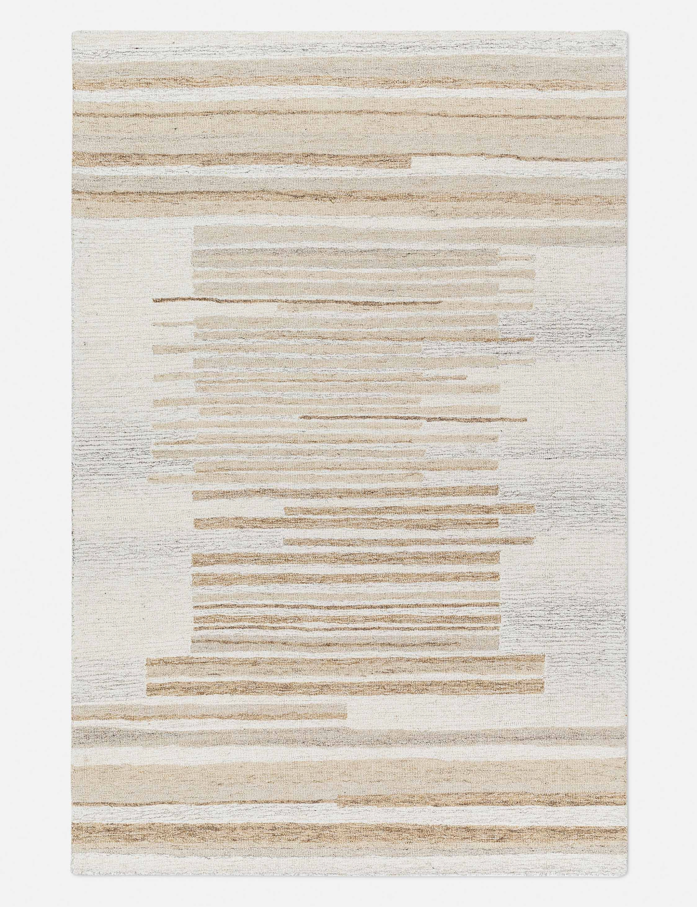 Oshman Hand-Tufted Wool Morrocan Style Rug trendy fashion rug