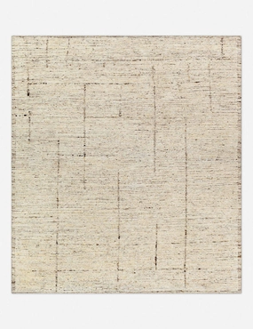 Ossie Hand-Knotted Wool Morrocan Style Rug trendy fashion rug