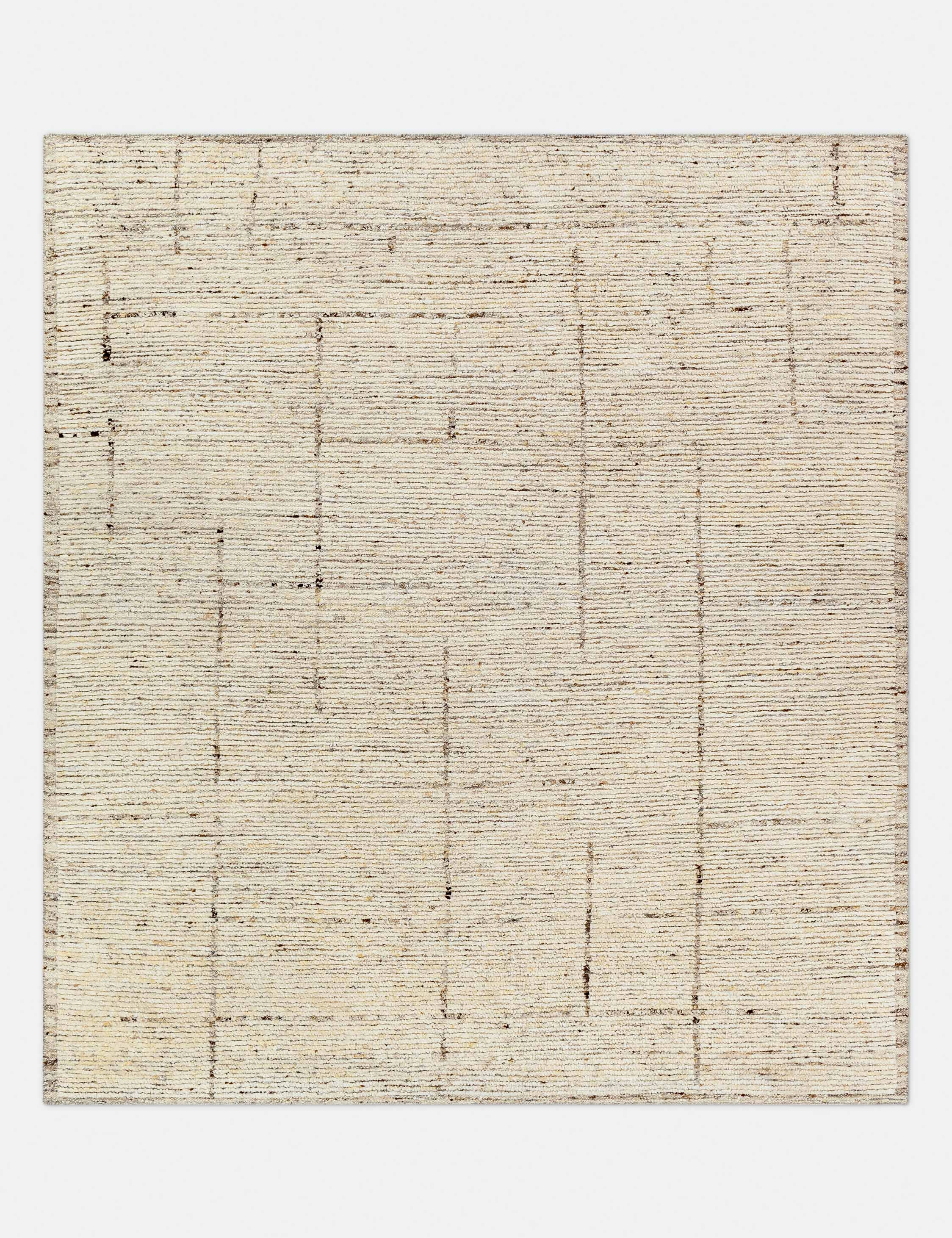 Ossie Hand-Knotted Wool Morrocan Style Rug trendy fashion rug