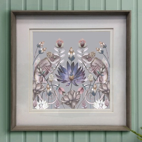 Oswai Framed Print Nut patterned fashion rug  