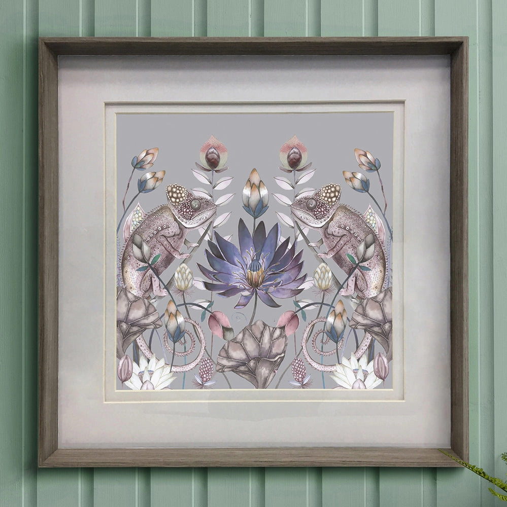 Oswai Framed Print Nut patterned fashion rug  