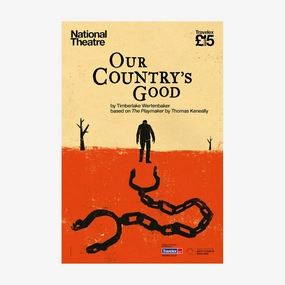 Our Country's Good 2015 Print vintage woodcut wallpaper