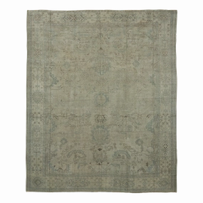 Oushak C.1920 minimalist everyday rug