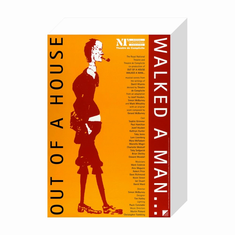 Out of a House Walked a Man 1994 Print