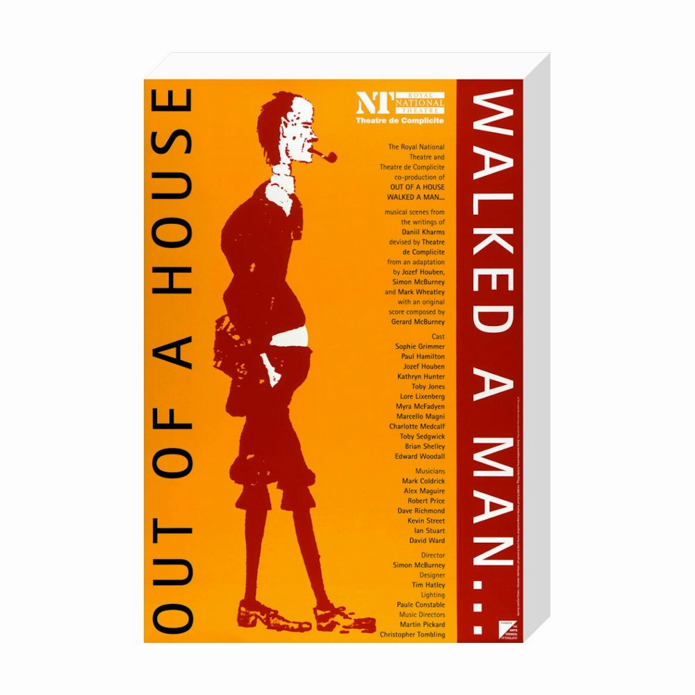 Out of a House Walked a Man 1994 Print