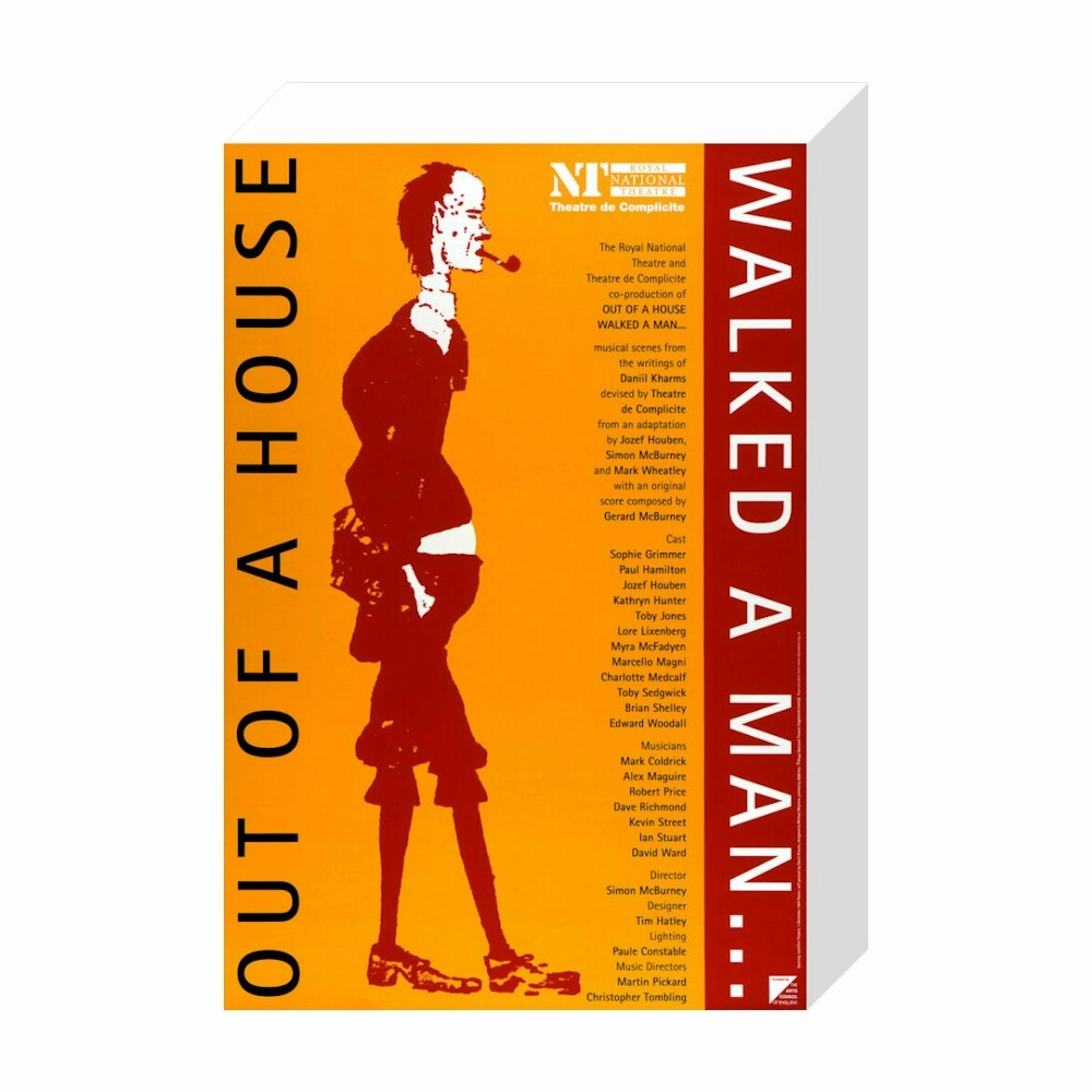 Out of a House Walked a Man 1994 Print