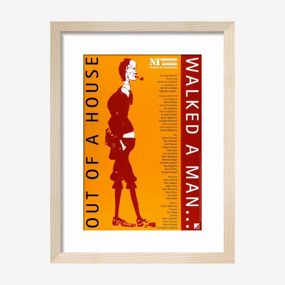 Out of a House Walked a Man 1994 Print