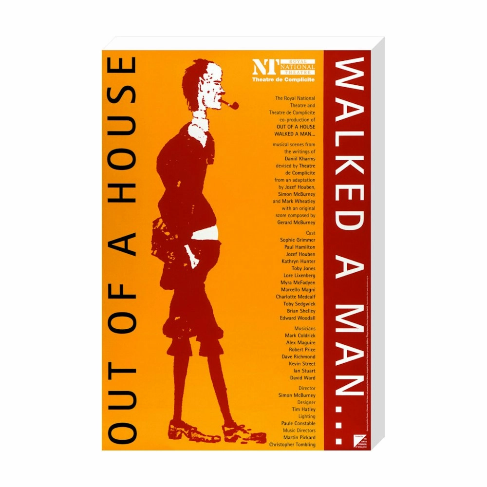 Out of a House Walked a Man 1994 Print