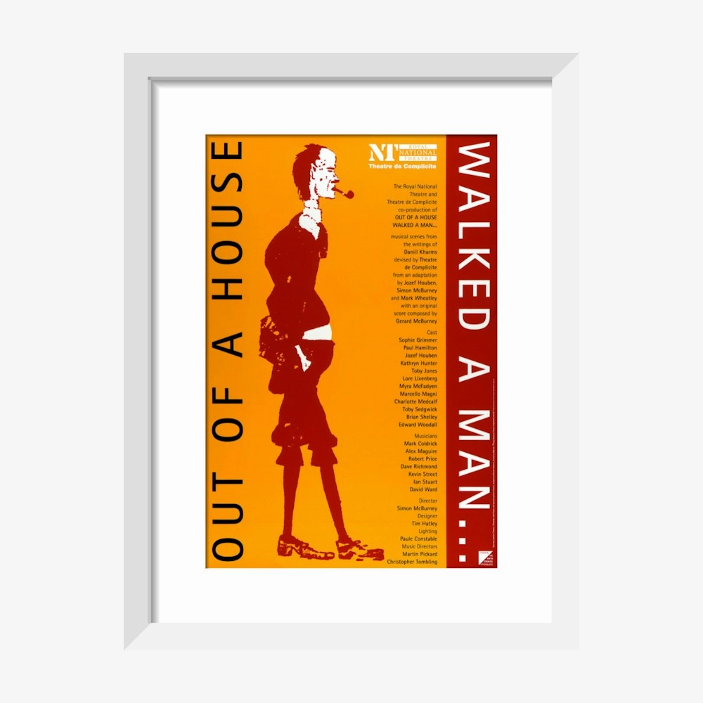 Out of a House Walked a Man 1994 Print