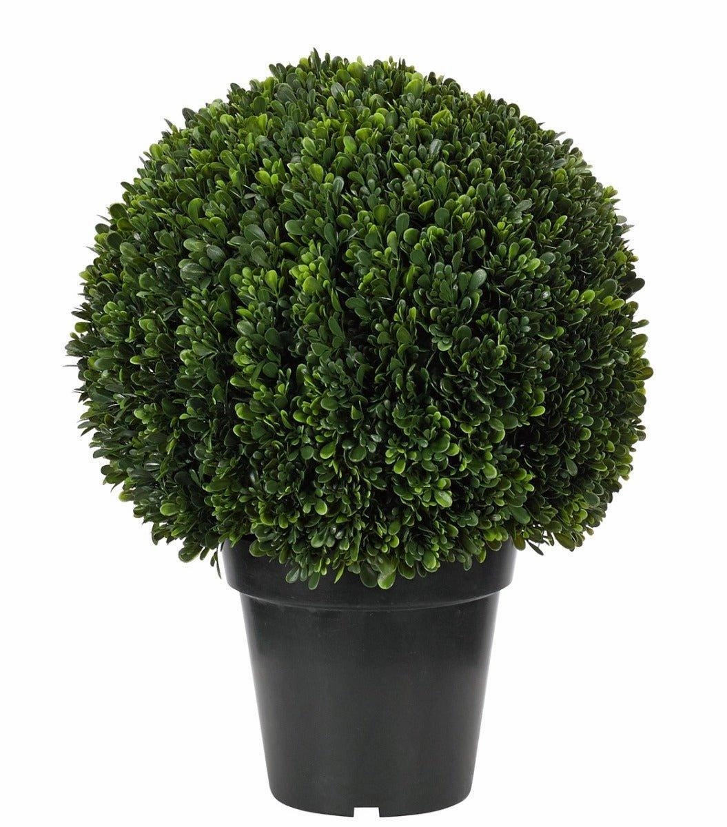 Outdoor UV Rated Faux Boxwood Ball Topiary home display ornament